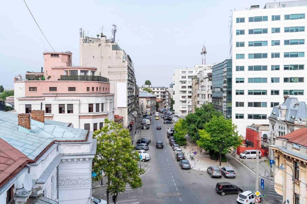 Beautiful Studio - Top Location - Netflix บูคาเรสต์ ภายนอก รูปภาพ